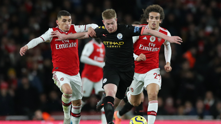 АПЛ вернется матчем «Ман Сити» — «Арсенал»