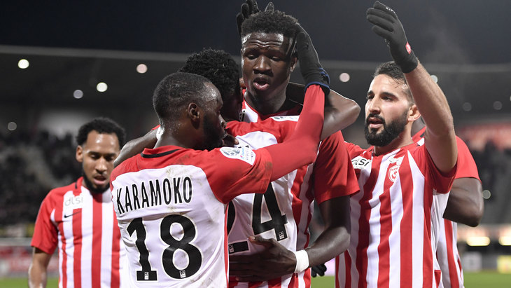 Футболисты «Нанси»