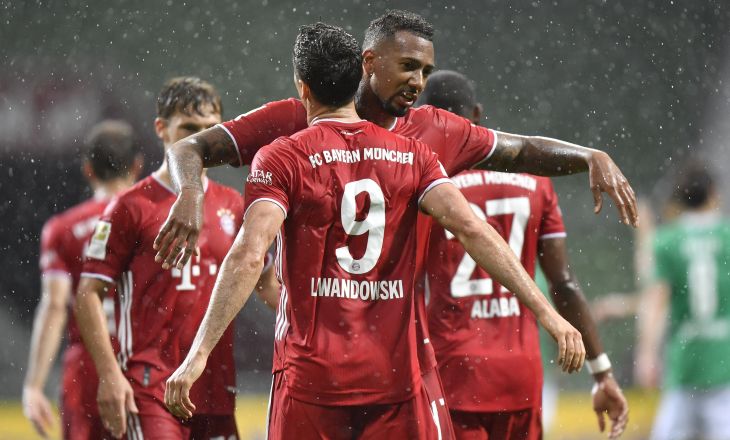 Джером Боатенг и Роберт Левандовски