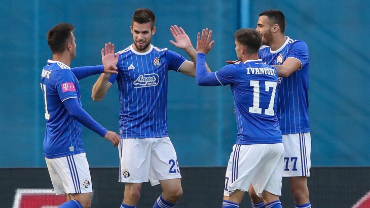 Игроки «Динамо» Загреб