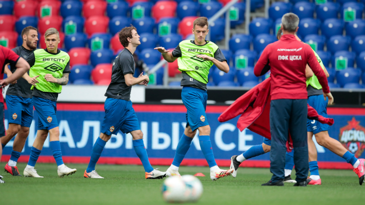 В составе ЦСКА много молодежи