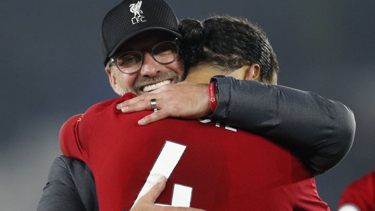 Юрген Клопп и Вирджил ван Дейк