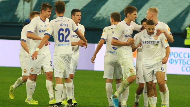 Футболисты ЦСКА