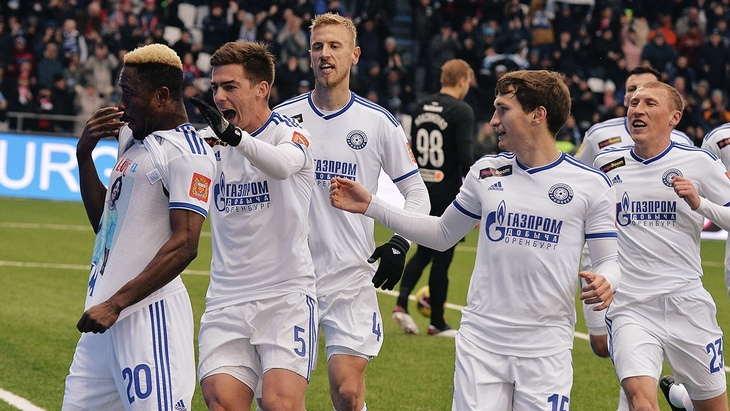 Футболисты «Оренбурга»