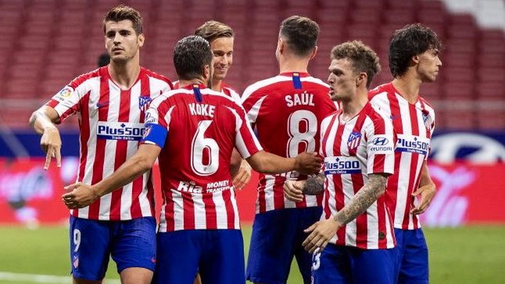 Футболисты «Атлетико»