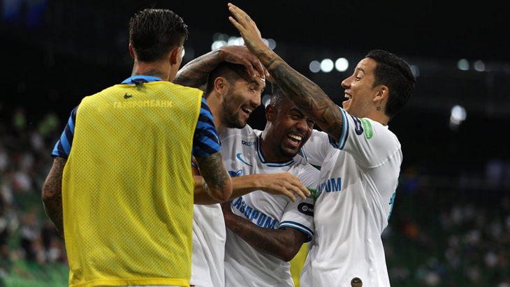 Футболисты «Зенита»