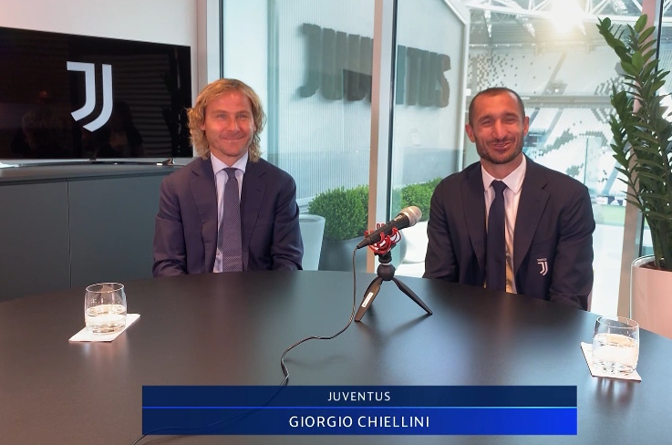 Павел Недвед и Джорджо Кьеллини