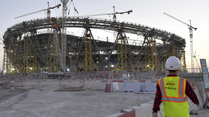 Строительство стадиона в Катаре