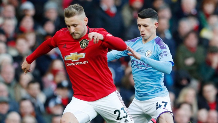 Люк Шоу против Фила Фодена