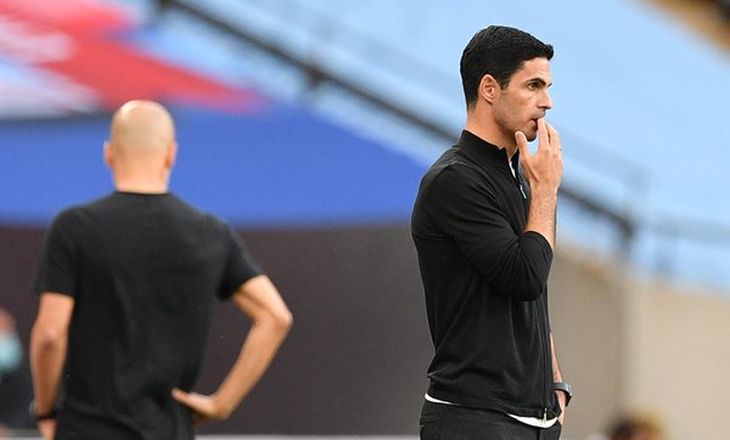 Микель Артета и Пеп Гвардиола