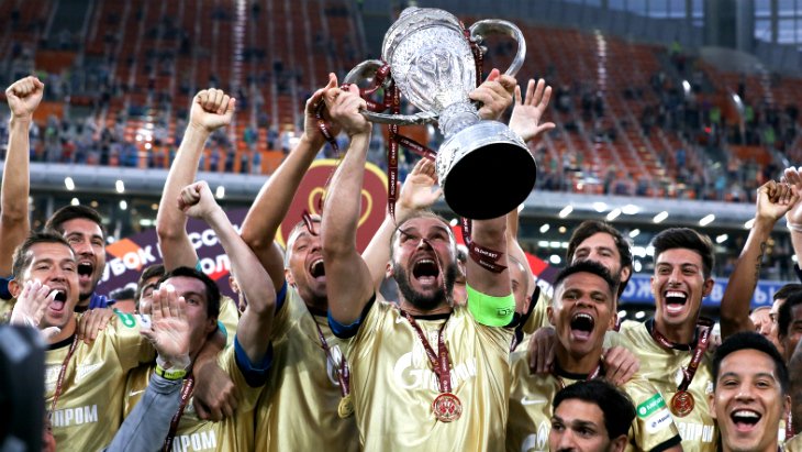 «Зенит» оформил золотой дубль