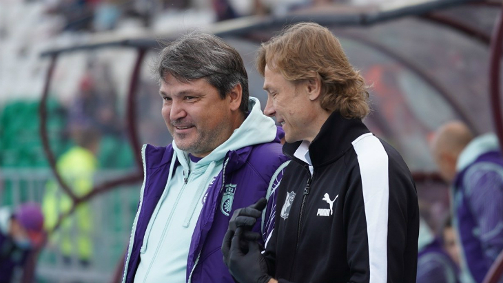 Вадим Евсеев и Валерий Карпин