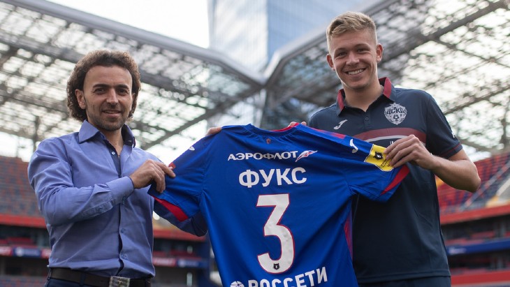 Бруно Фукс будет выступать под номером 3