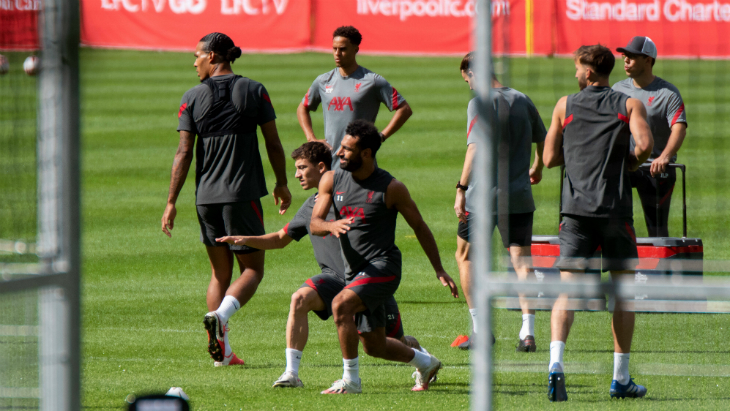 Тренировка «Ливерпуля»