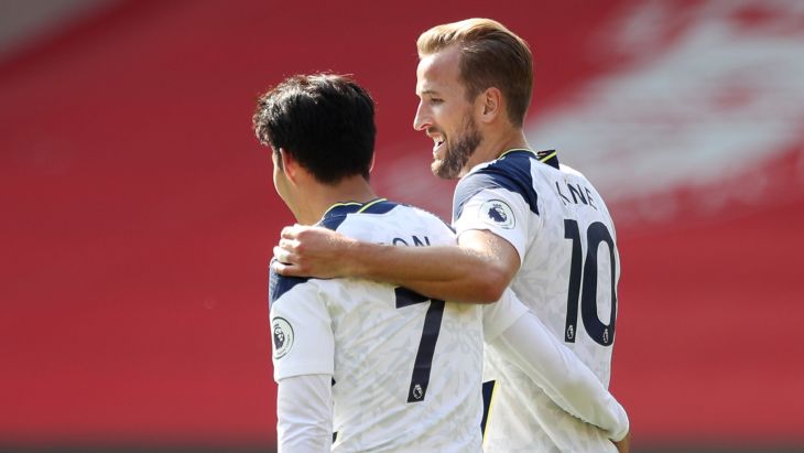 Сон Хын Мин и Гарри Кейн