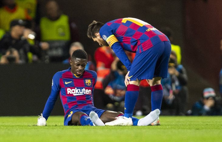 Лео Месси и Усман Дембеле