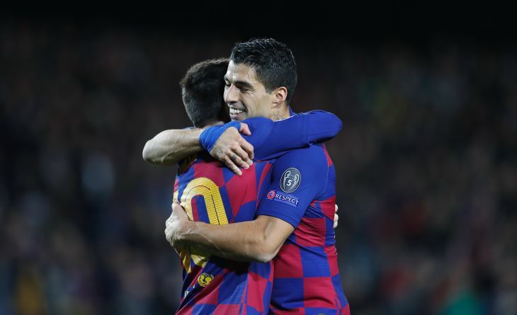 Лео Месси и Луис Суарес