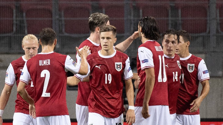 Футболисты Австрии