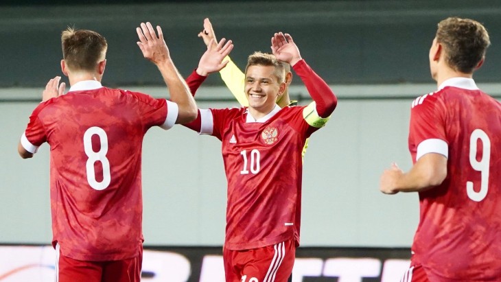 Игроки сборной России U21