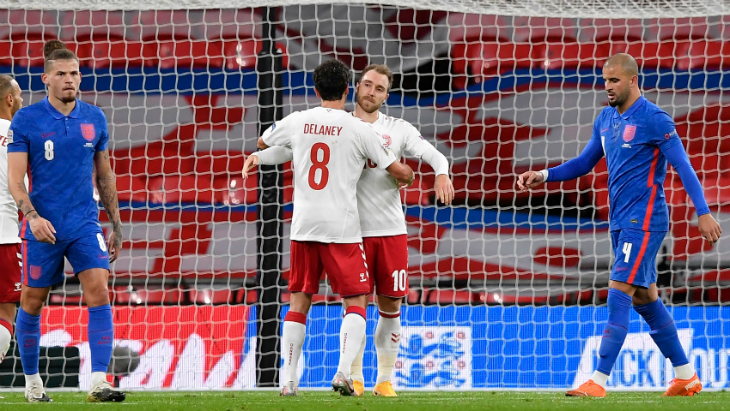 Англия — Дания