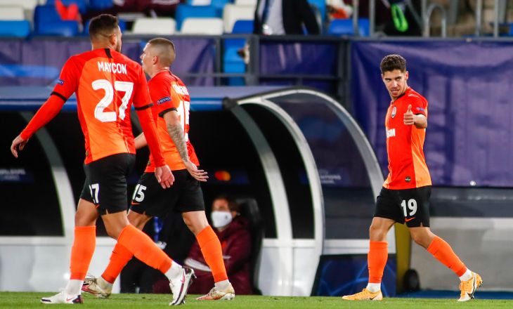 Игроки «Шахтера»