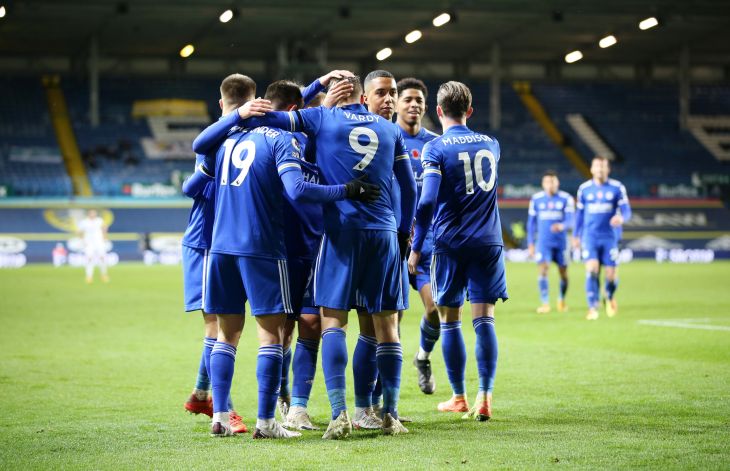 Игроки «Лестера»