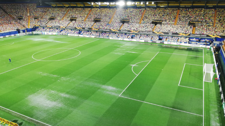 Матч «Вильярреала» отложили на час