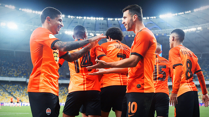 Футболисты «Шахтера»