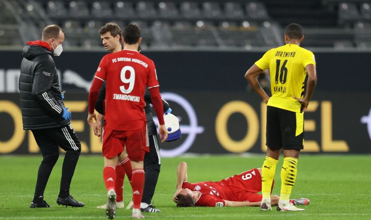 Йозуа Киммих получил травму в игре с Боруссией