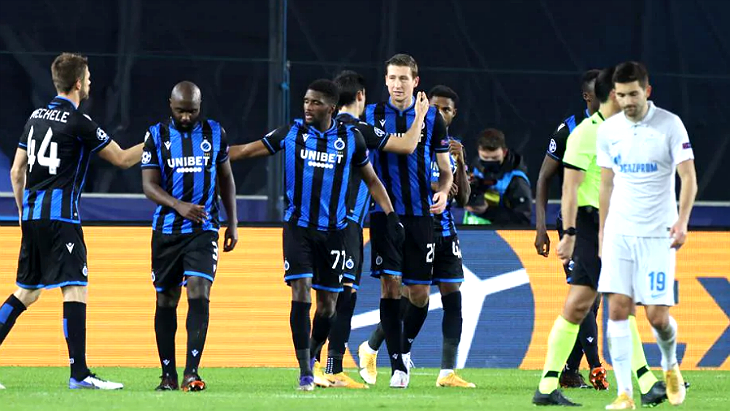 «Брюгге» — «Зенит»