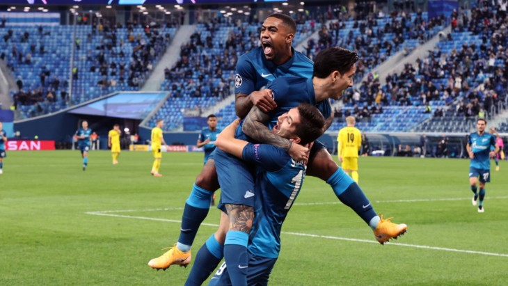 Футболисты «Зенита»