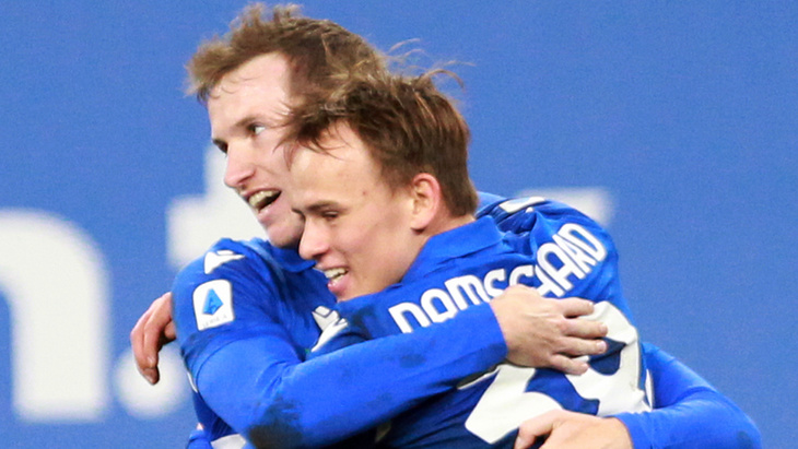 Футболисты «Сампдории»