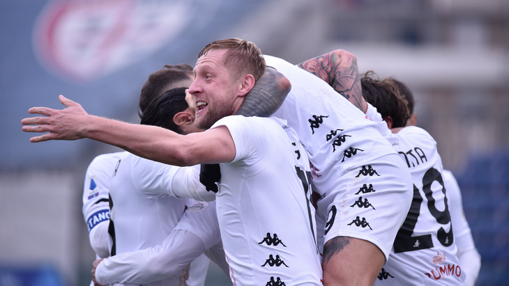 Радость футболистов «Беневенто»