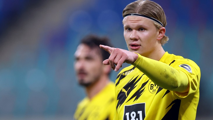 Холанд оформил дубль против «Лейпцига»