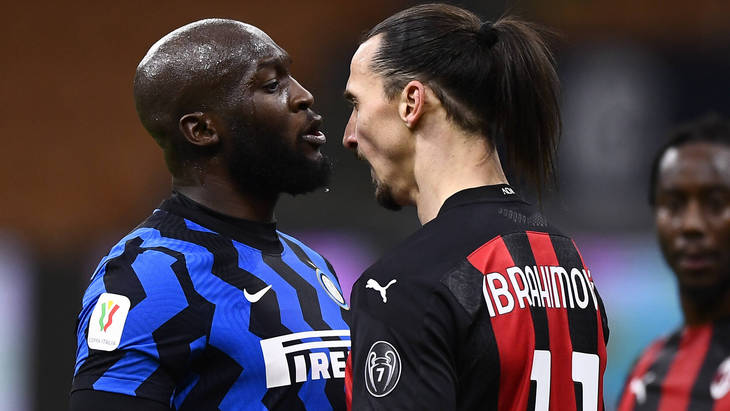 Ромелу Лукаку и Златан Ибрагимович