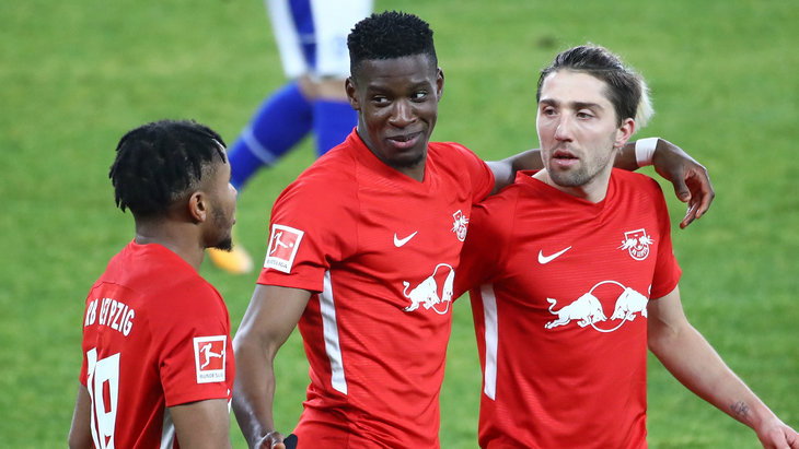 Футболисты «Лейпцига»