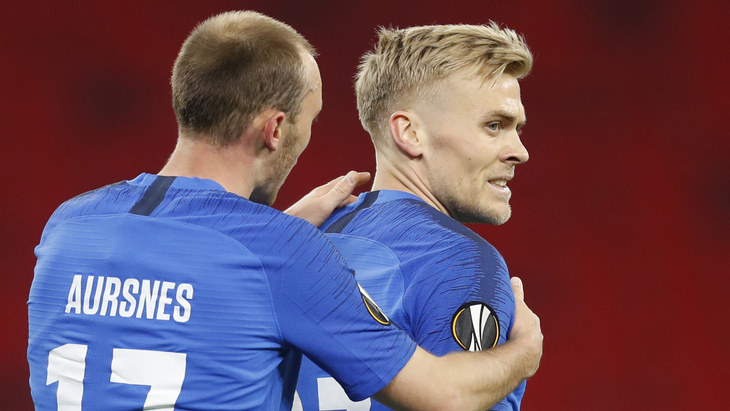 Футболисты «Мольде»