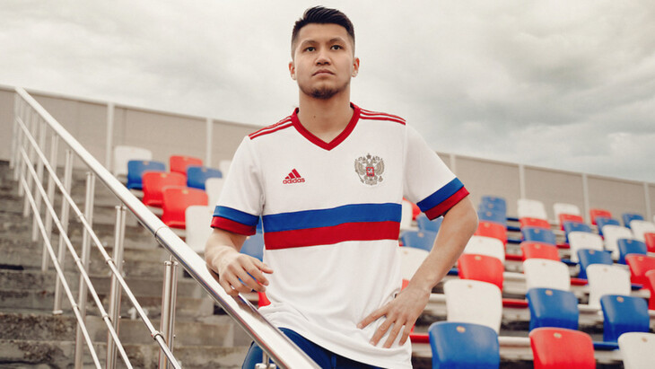 Ильзат Ахметов в новой форме сборной России