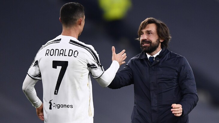 Криштиану Роналду и Андреа Пирло