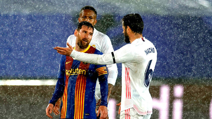 Лионель Месси не забивал в матчах против «Реала» с 2018 года