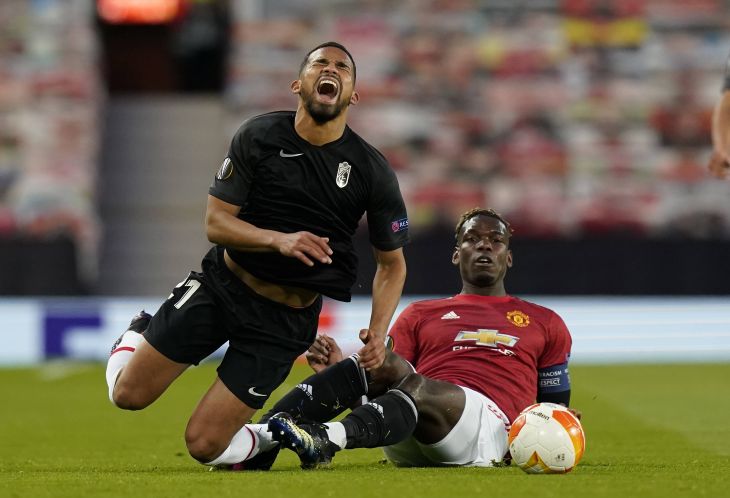 «МЮ» — «Гранада»