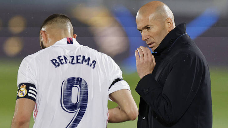 Карим Бензема и Зинедин Зидан