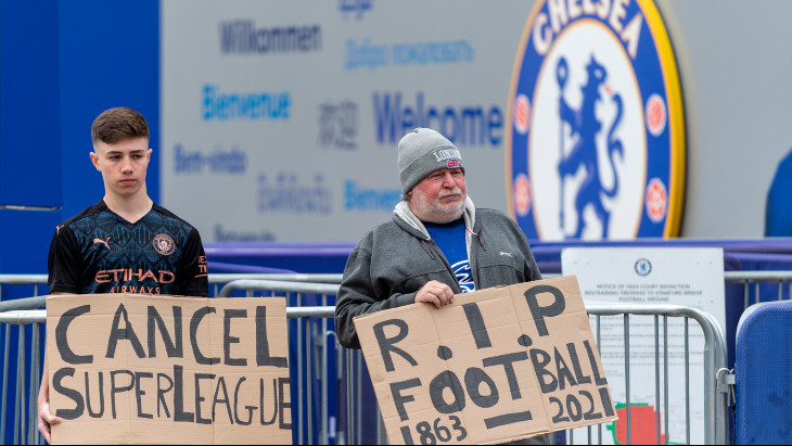 Болельщики против Суперлиги