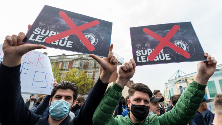 Болельщики против Суперлиги