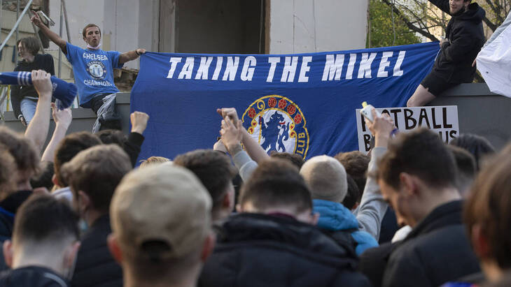 Фанаты «Челси»