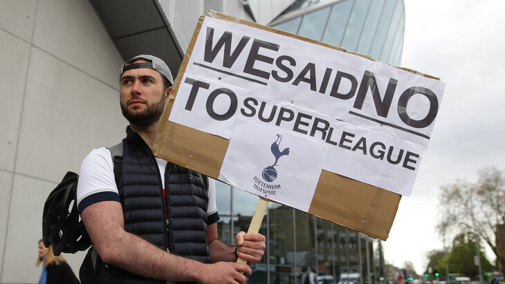 УЕФА наказывает участников Суперлиги