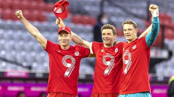 «Бавария» выиграла 9-й титул кряду