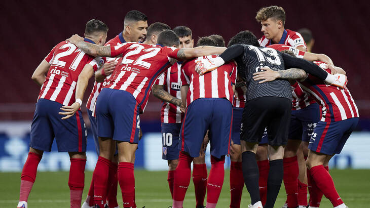 Футболисты «Атлетико»