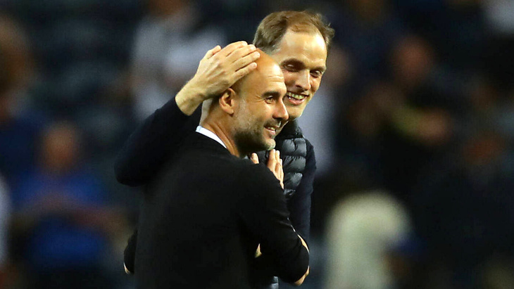 Пеп Гвардиола и Томас Тухель