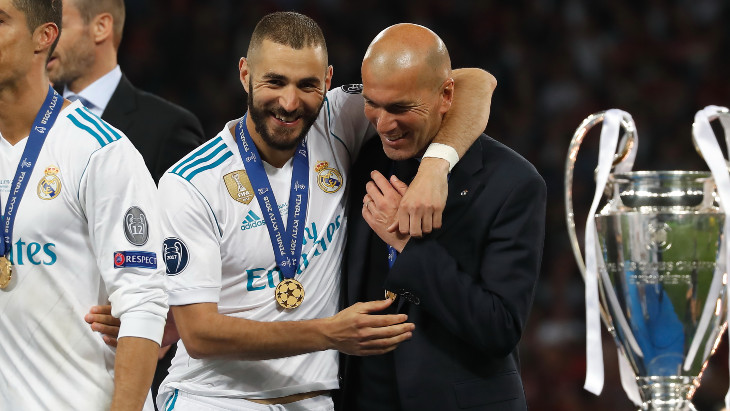 Карим Бензема и Зинедин Зидан